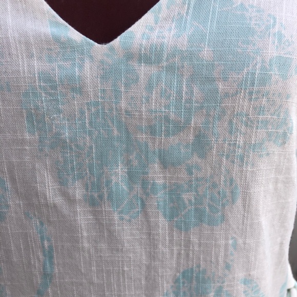 Free People Cotton Dress w floral print&side ties - Picture 2 of 5